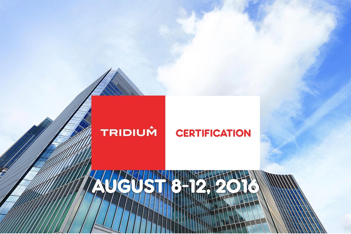 tridium certification